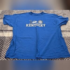 Blue Kentucky Graphic T-Shirt